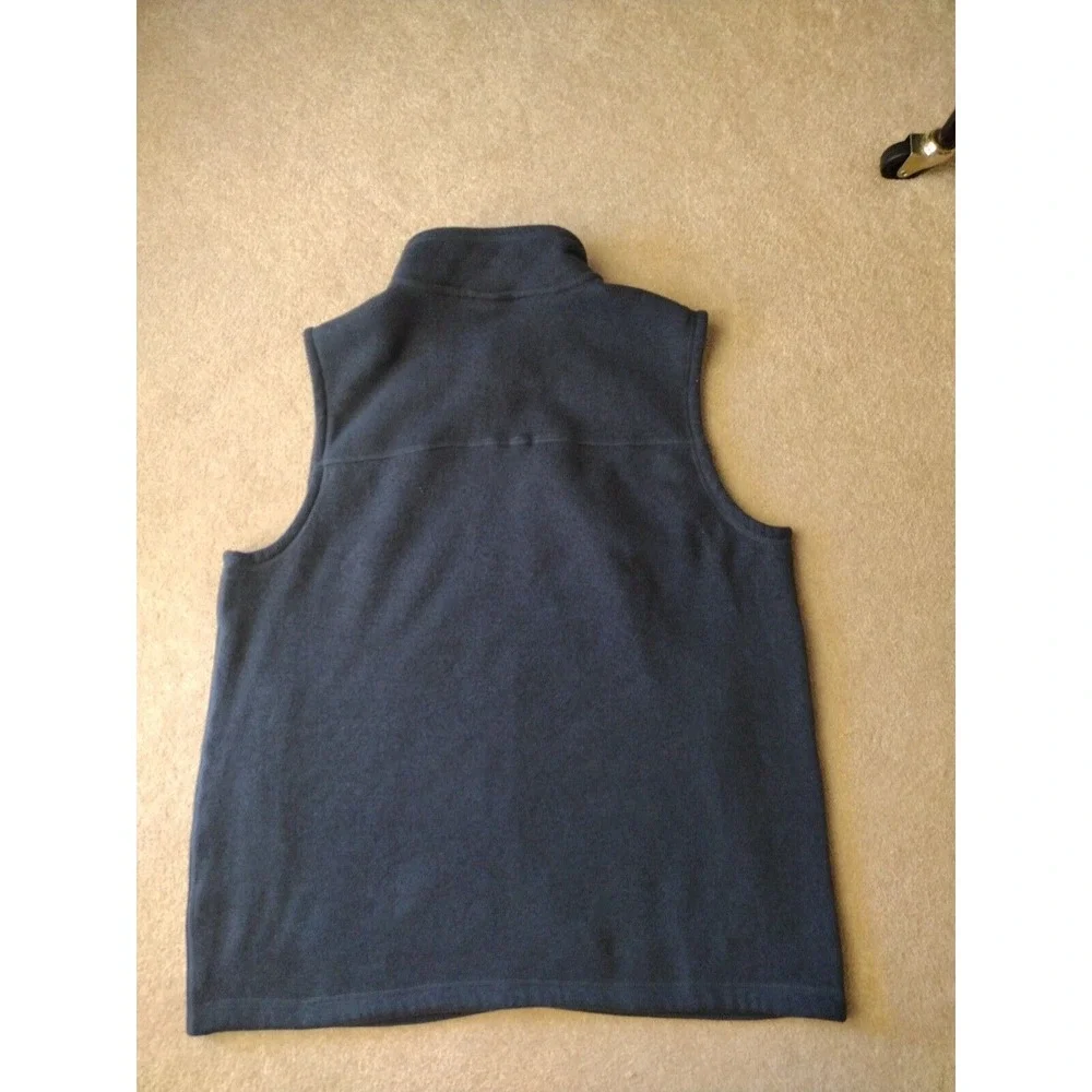 The‎ North Face Vest Man XL Gray Knit Vest Full Zip Outdoors Hiking Warm Comfy